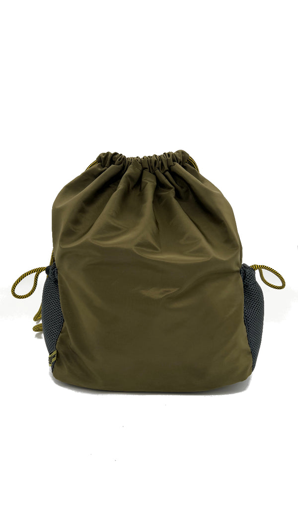DRAWCORD NYLON BACKPACK BAG Basic Pleasure Mode