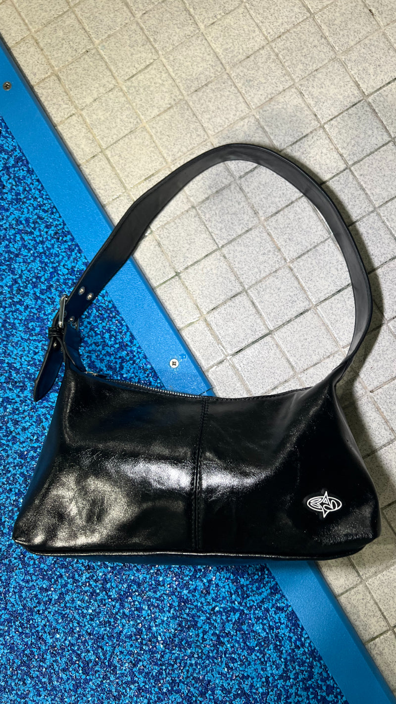 Nine West Black Faux Leather Shoulder Bag Purse Handbag Detachable Strap  NWT - Đức An Phát